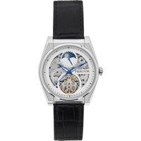 Heritor Automatic Men's Daxton Skeleton Watch - Blue in White