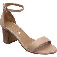 Ravel Women's 'Callie' Leather Heeled Sandals in Pink | Size: 5