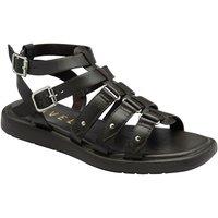 Ravel Women's 'Mere' Leather Flat Sandals in Brown | Size: 6