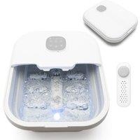 Rio Deluxe Foldaway Foot Bath Spa in White