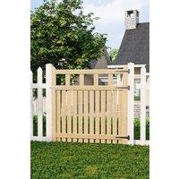 120x120cm Outdoor Rectangular Wooden Garden Gate Fence Door