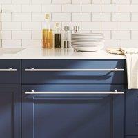 Berkfield Home Cabinet Handles 5 pcs Silver 480 mm Stainless Steel