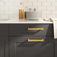 Berkfield Home Cabinet Handles 20 pcs Gold 160 mm Stainless Steel