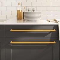 Berkfield Home Cabinet Handles 5 pcs Gold 480 mm Stainless Steel