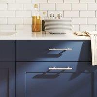 Berkfield Home Cabinet Handles 20 pcs Silver 96 mm Stainless Steel