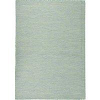 Outdoor Flatweave Rug 200x280 cm Turquoise