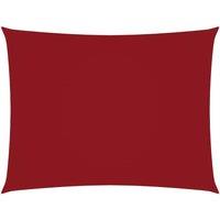 Sunshade Sail Oxford Fabric Rectangular 2x2.5 m Red