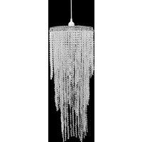 Berkfield Home Pendant Chandelier 26 x 70 cm in Black