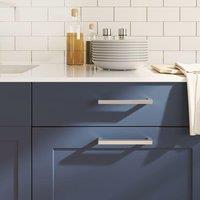 Berkfield Home Cabinet Handles 10 pcs Silver 160 mm Stainless Steel