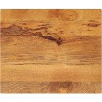 Table Top 60x50x2.5 cm Rectangular Solid Wood Mango