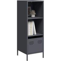 Berkfield Home Highboard Anthracite 35x39x103.5 cm Steel in Black