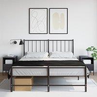 Berkfield Home Bedside Cabinets 2 pcs Anthracite 36x39x50.5 cm Steel in Black