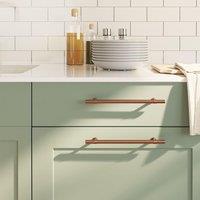 Berkfield Home Cabinet Handles 10 pcs Bronze 192 mm Stainless Steel in Brown