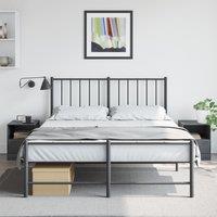 Berkfield Home Bedside Cabinets 2 pcs Anthracite 34.5x39x44 cm Steel in Black