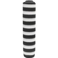 Privacy Net Anthracite and White 1.5x50 m HDPE 150 g/m?
