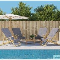 Berkfield Home Beach Towels 4 pcs Anthracite 60x135 cm Fabric 400 GSM in Black