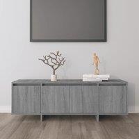 Berkfield Home TV Cabinet Grey Sonoma 120x30x40.5 cm Engineered Wood