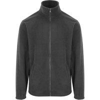 PRO RTX Men's Pro Fleece Jacket in Charcoal | Size: XS