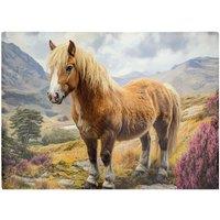 Warren Reed - Designer Eriskay Pony In The Highlands Chopping Board