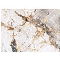 Warren Reed - Designer Sleek Pale Marble Effect Chopping Board in Black