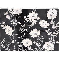 Warren Reed - Designer Black & White Floral Silhouette Chopping Board