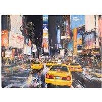 Warren Reed - Designer Times Square In Vivid Stroke Chopping Board