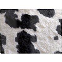 Warren Reed - Designer Black & White Cow Hide Chopping Board