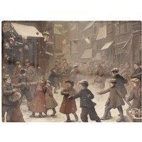 Warren Reed - Designer Dancing In The Street Chopping Board