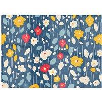 Warren Reed - Designer Falling Flowers In The Rain Chopping Board