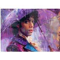 Warren Reed - Designer Purple Rain Tribute To Prince Chopping Board