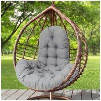 Living and Home 95*75*55cm Swing Chair Pad Garden Seat Cushion in Grey