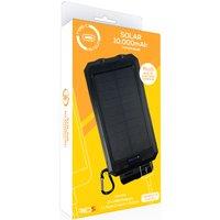 Menkind RED5 Solar Power Bank 10, 000mAh Compact Charger With Compass in Yellow