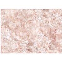 Warren Reed - Designer Polished Pale Pink Quartz Effect Chopping Board in Gold