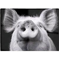 Warren Reed - Designer Snorting Pig Chopping Board in Black