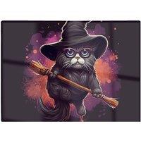 Warren Reed - Designer Cat & A Broom Chopping Board
