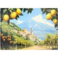 Warren Reed - Designer Walking Through Lemons In Sorrento Chopping Board