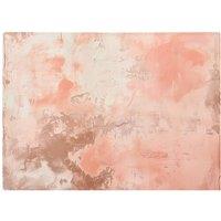 Warren Reed - Designer Hapless Pink Grunge Effect Chopping Board in White