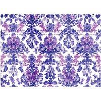 Warren Reed - Designer Vintage Purple Pattern Chopping Board