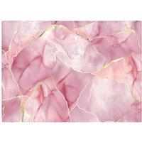 Warren Reed - Designer Light Rose Marble Effect Chopping Board in Grey