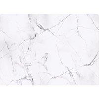 Warren Reed - Designer White Marble Effect Chopping Board in Grey
