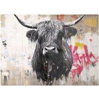 Warren Reed - Designer Urban Highland Cow Chopping Board