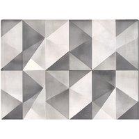 Warren Reed - Designer Dove Grey Geometric Pattern Chopping Board