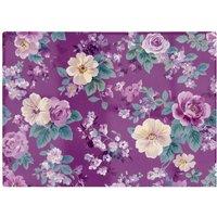 Warren Reed - Designer Purple Textured Flowers Chopping Board