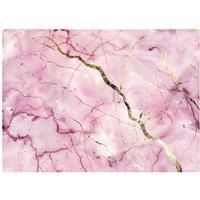 Warren Reed - Designer Polished Rose Marble Effect Chopping Board in Pink