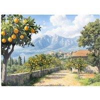 Warren Reed - Designer Lemon Trees In Sorrento Chopping Board