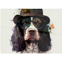 Warren Reed - Designer Springer Spaniel Dog Chopping Board
