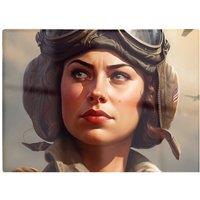 Warren Reed - Designer Female Pilot Chopping Board
