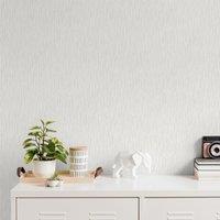 Muriva Nala Textured Wallpaper Roll in White