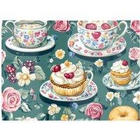 Warren Reed - Designer Vintage Tea Party Chopping Board