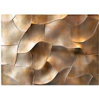 Warren Reed - Designer Bronze Gold Eclectic Design Chopping Board in Brown